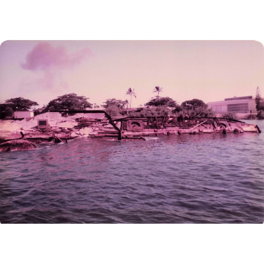 Vintage 1970s Pearl Harbor USS Arizona USS Utah Memorial Photos Lot of 13 Bell - Picture 6 of 13